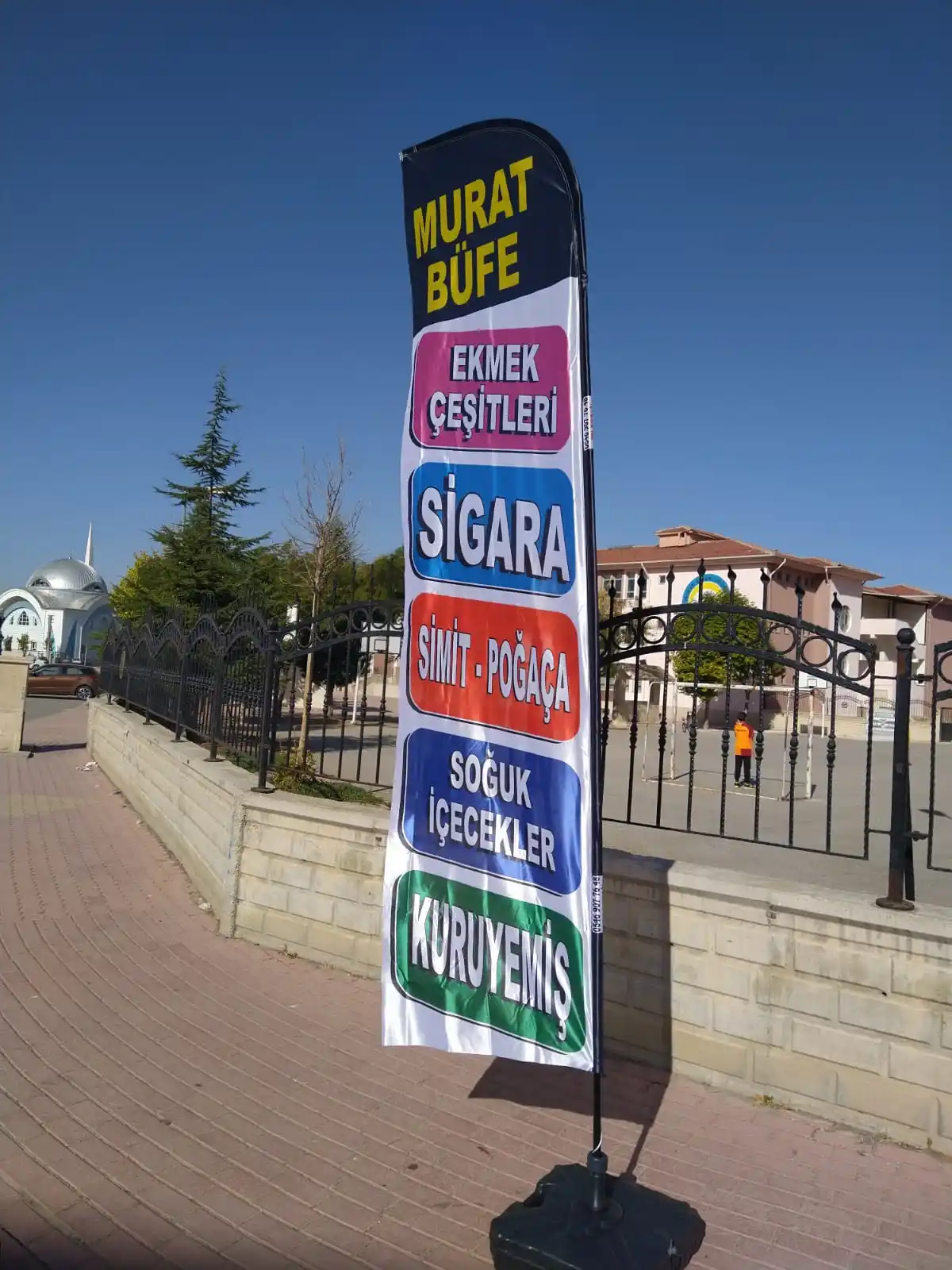 Büfe Yelken Bayrağı-6