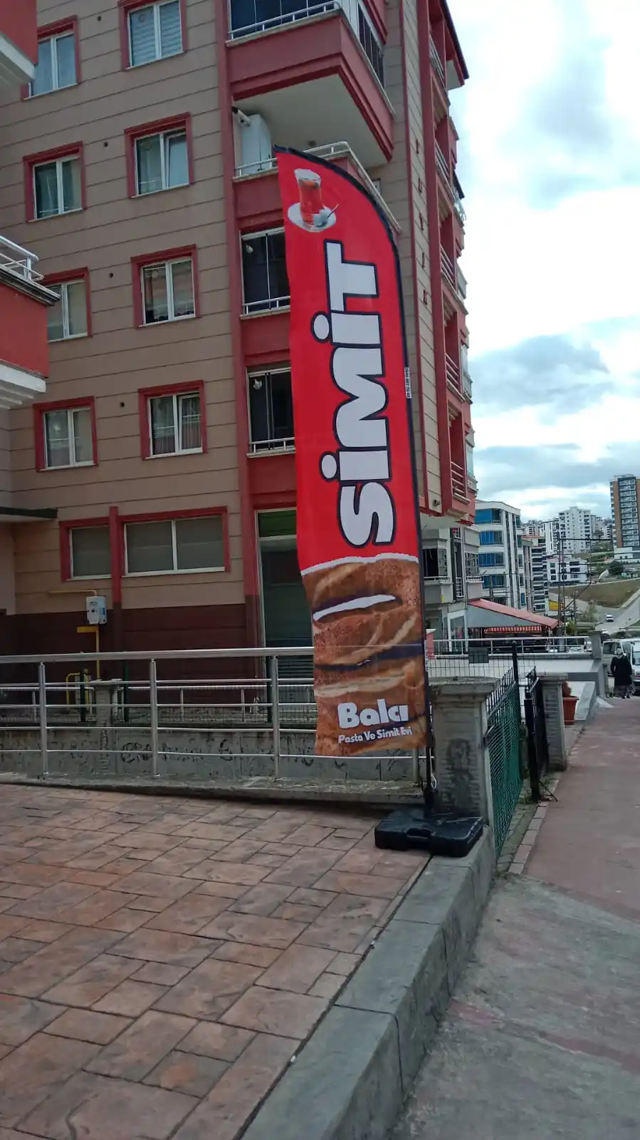 Çay - Simit Yelken Bayrağı-1