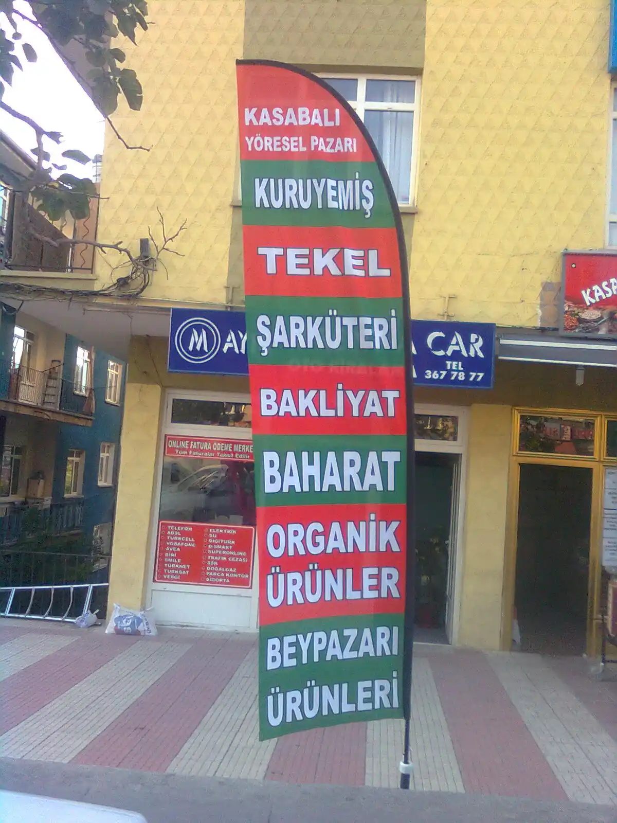 Doğal Ürünler Yelken Bayrağı-12