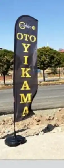 Oto Yıkama Yelken Bayrağı-18