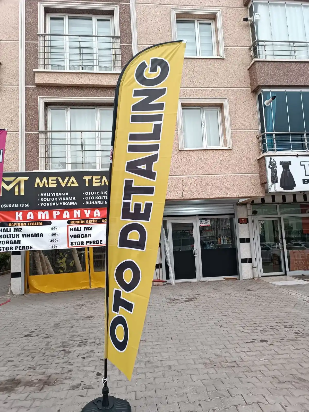 Oto Yıkama Yelken Bayrağı-38