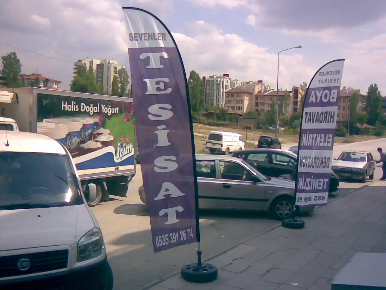 Tesisatçı Yelken Bayrağı-4